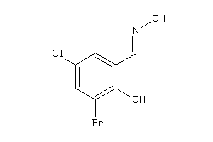 (E)-3-broMo-5-chloro-2-hydroxybenzaldehyde oxiMe